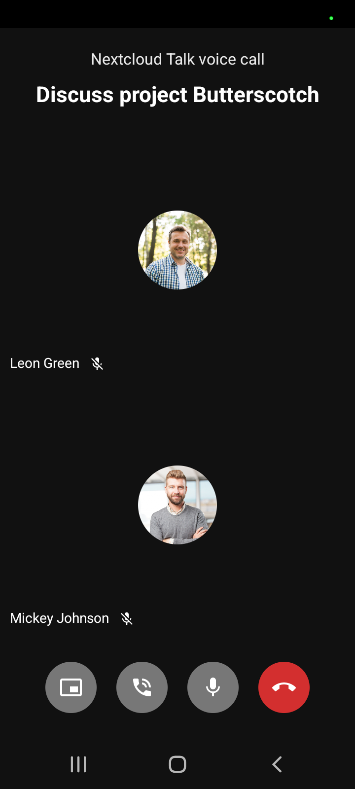 Voice call Voice call