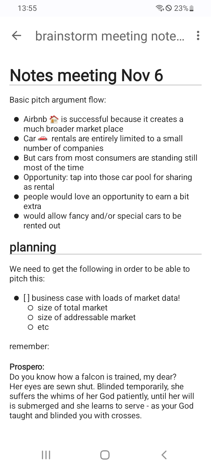 Markdown view Markdown view